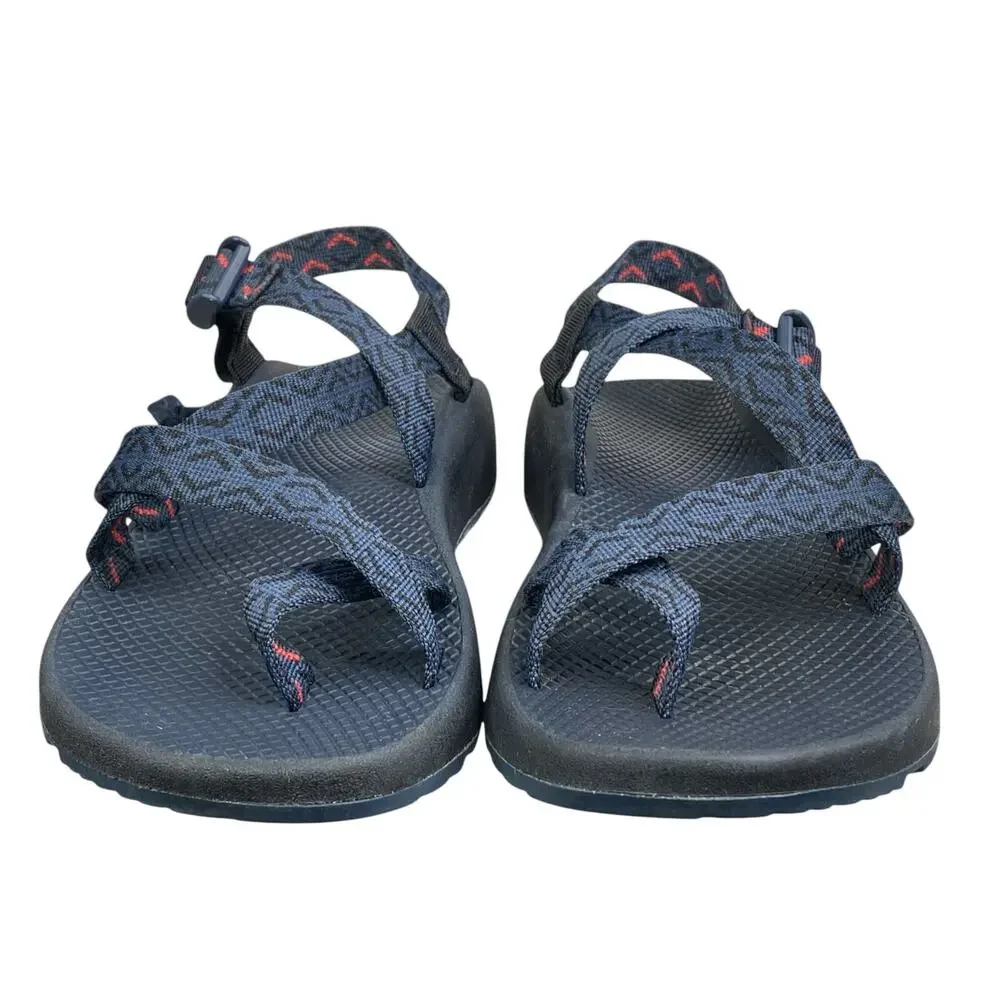 Chaco Mens Z2 Classic Blue Black Trail Hiking Sandals Size US 10